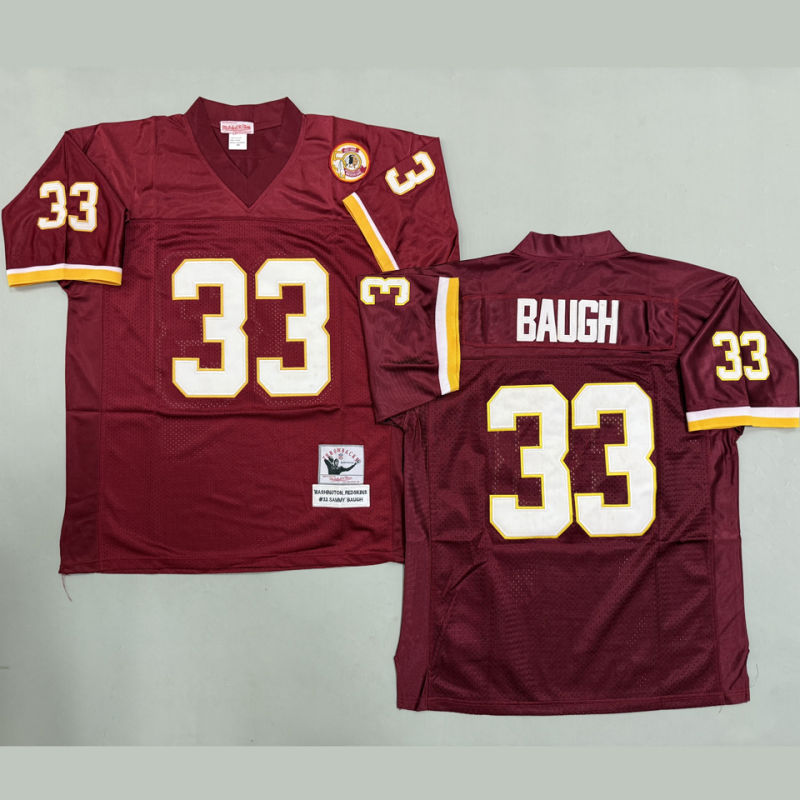 BAUGH #33 Men's Washington Commanders Retro NFL Jersey