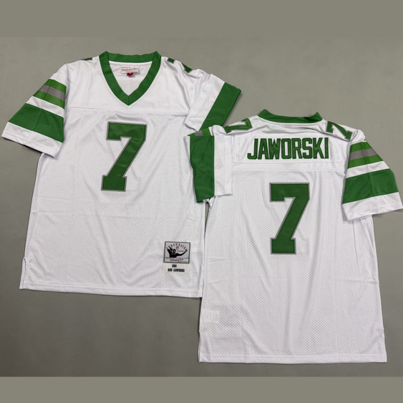JAWORSKI #7 Men's Philadelphia Eagles Retro NFL Jersey