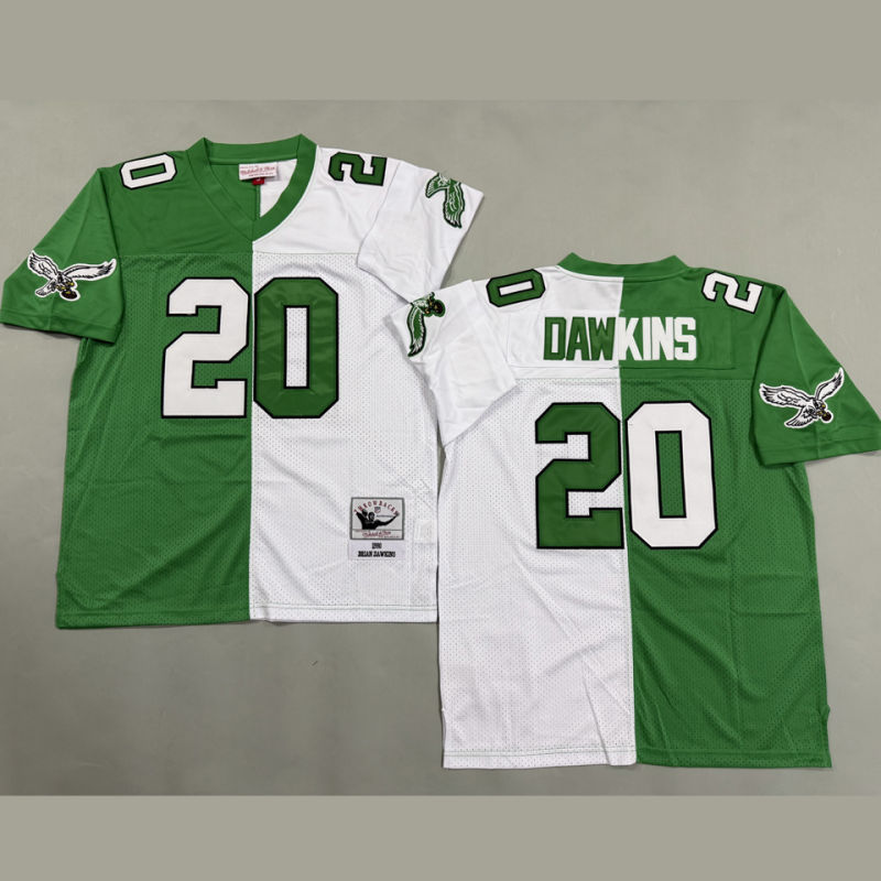 DAWKINS #20 Men's Philadelphia Eagles Retro NFL Jersey