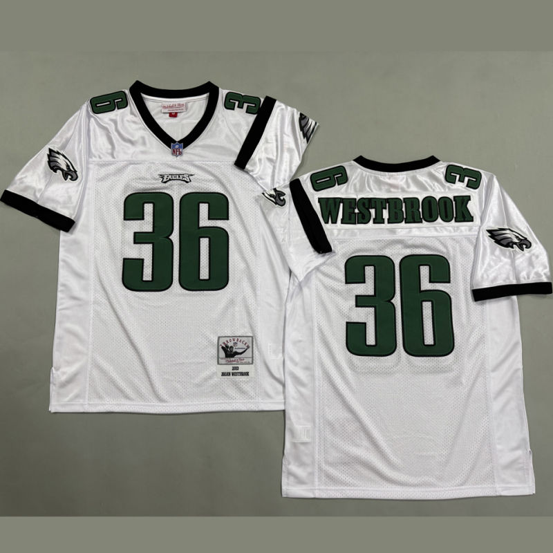 WESTBROOK #36 Men's Philadelphia Eagles Retro NFL Jersey