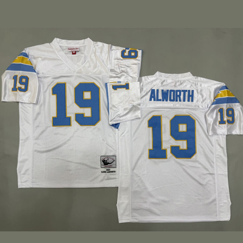 ALWORTH #19 Men's Los Angeles Chargers Retro NFL Jersey