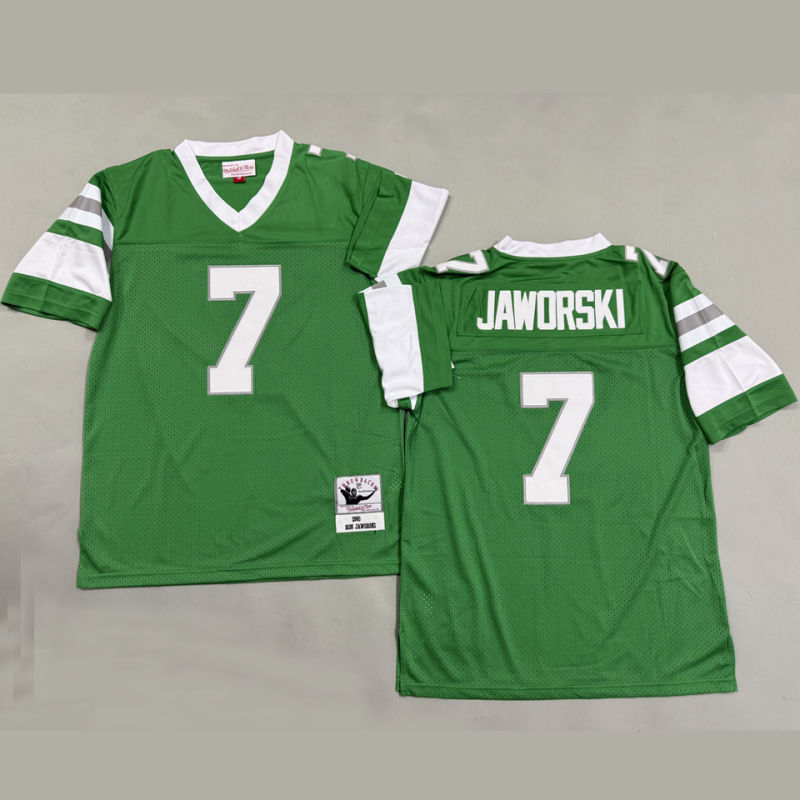 JAWORSKI #7 Men's Philadelphia Eagles Retro NFL Jersey