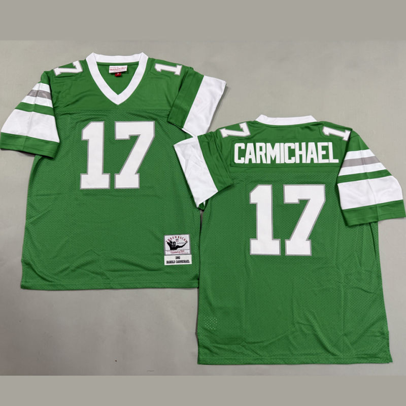 CARMICHAEL #17 Men's Philadelphia Eagles Retro NFL Jersey