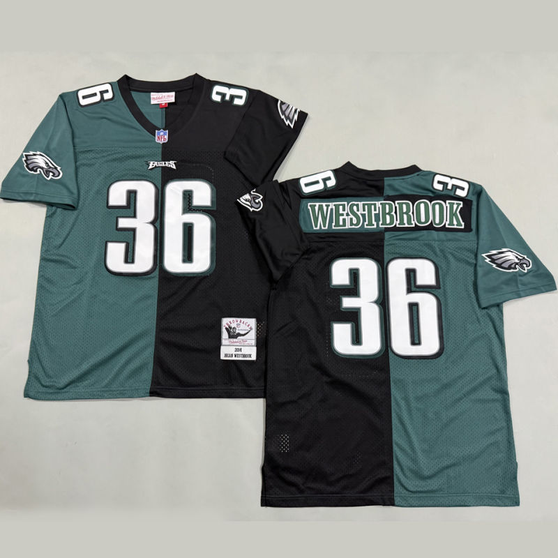WESTBROOK #36 Men's Philadelphia Eagles Retro NFL Jersey