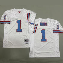 MOON #1 Men's Tennessee Titans Retro NFL Jersey  泰坦