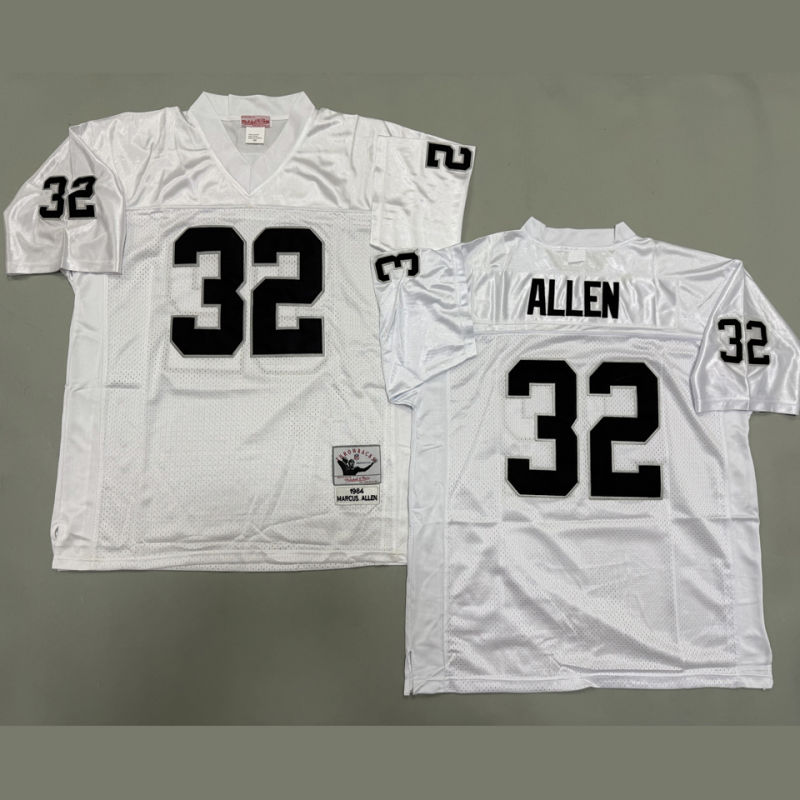 ALLEN #32 Men's Las Vegas Raiders Retro NFL Jersey