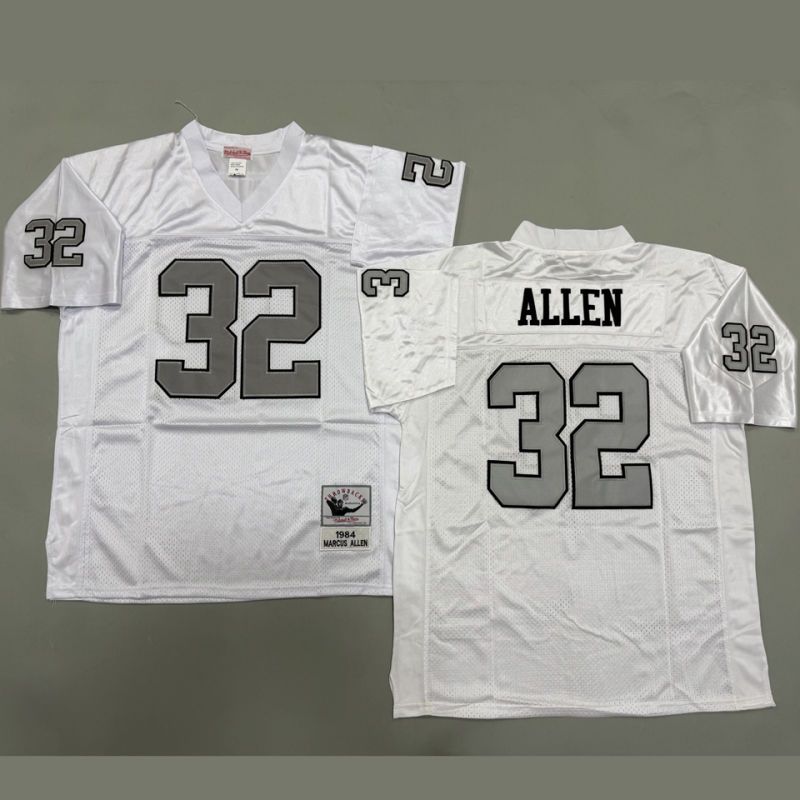 ALLEN #32 Men's Las Vegas Raiders Retro NFL Jersey