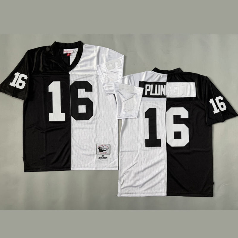 PLUNKETT #16 Men's Las Vegas Raiders Retro NFL Jersey