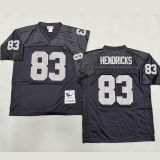 HENDRICKS #83 Men's Las Vegas Raiders Retro NFL Jersey 突袭者