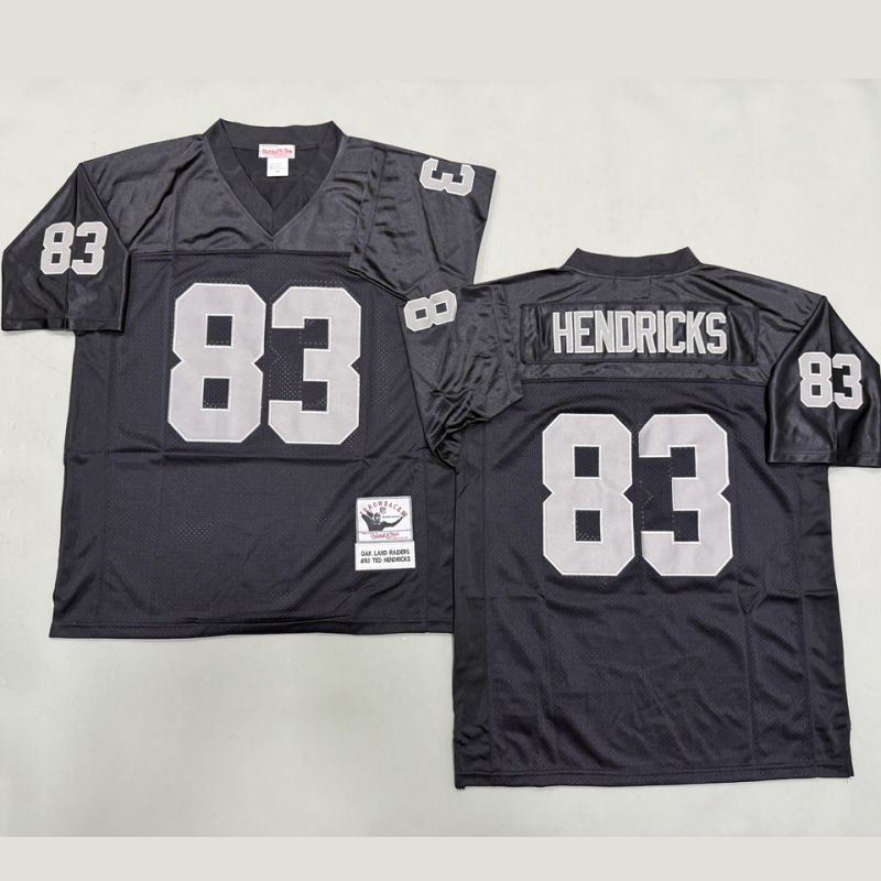 HENDRICKS #83 Men's Las Vegas Raiders Retro NFL Jersey
