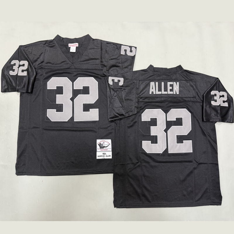 ALLEN #32 Men's Las Vegas Raiders Retro NFL Jersey