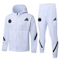 2026/27 AA White Hoody Zipper Jacket