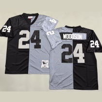 WOODSON #24 Men's Las Vegas Raiders Retro NFL Jersey 突袭者