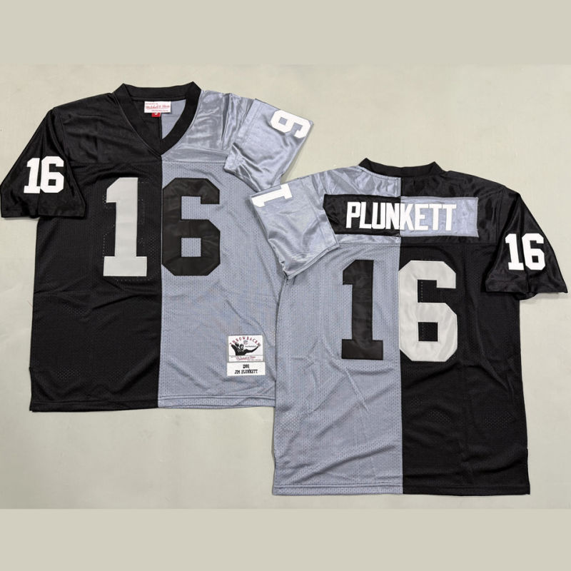PLUNKETT #16 Men's Las Vegas Raiders Retro NFL Jersey