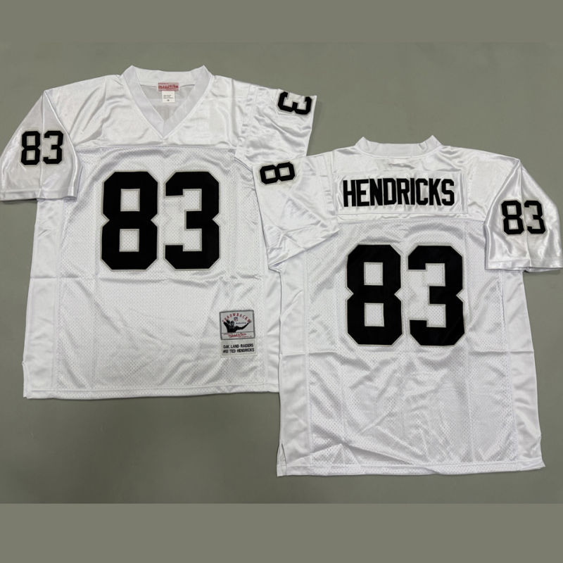 HENDRICKS #83 Men's Las Vegas Raiders Retro NFL Jersey