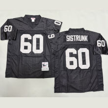 SISTRUNK #60 Men's Las Vegas Raiders Retro NFL Jersey 突袭者