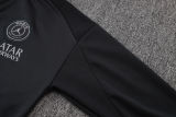 2026/27 PSG Black Kids Jacket Tracksuit
