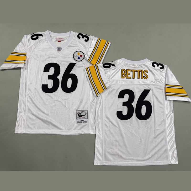 BETTIS #36 Men's Pittsburgh Steelers Retro NFL Jersey