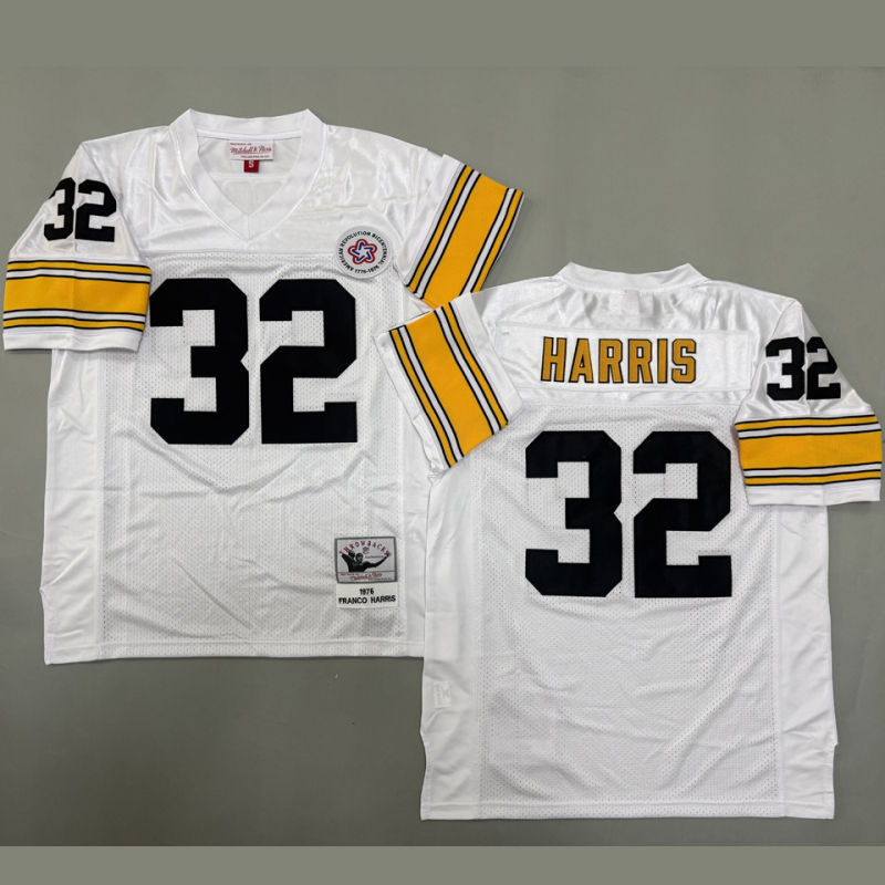 HARRIS #32 Men's Pittsburgh Steelers Retro NFL Jersey