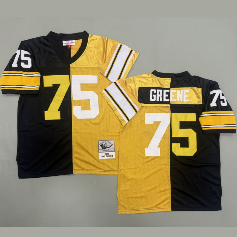GREENE #75 Men's Pittsburgh Steelers Retro NFL Jersey