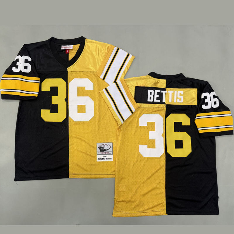 BETTIS #36 Men's Pittsburgh Steelers Retro NFL Jersey