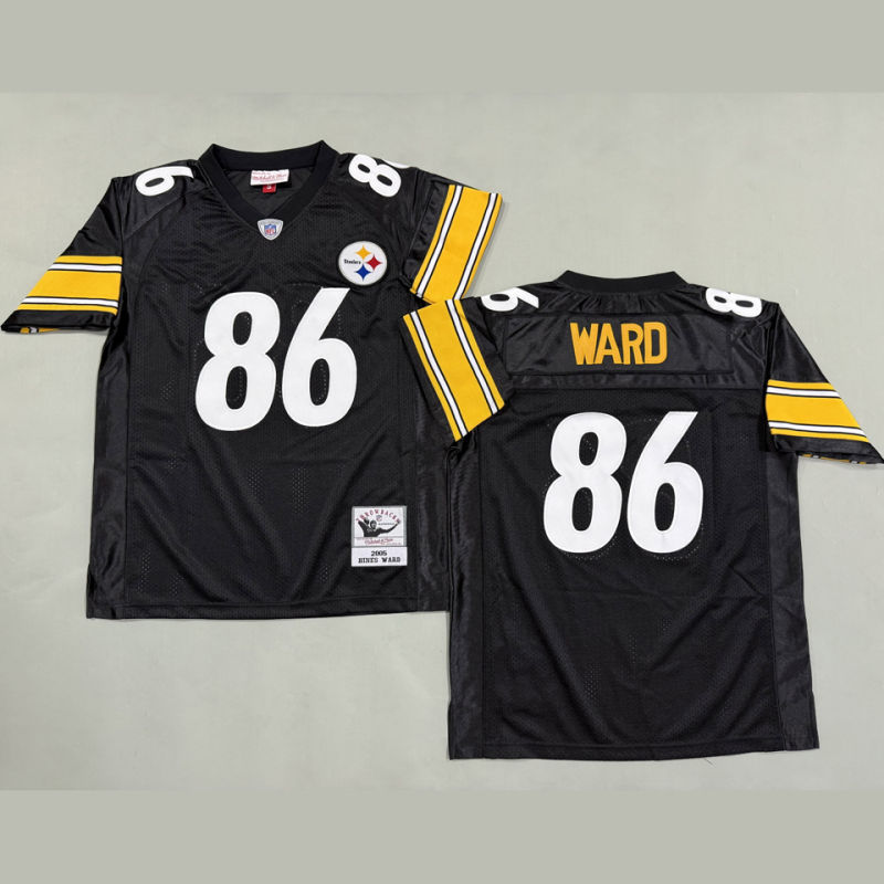 WARD #86 Men's Pittsburgh Steelers Retro NFL Jersey