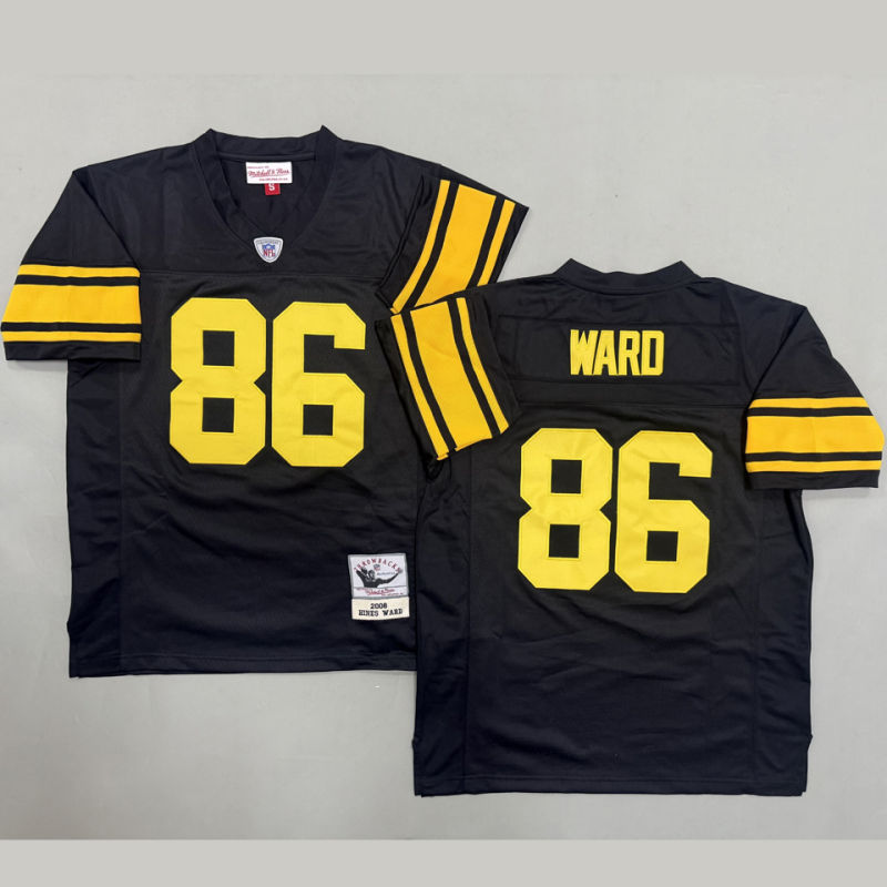WARD #86 Men's Pittsburgh Steelers Retro NFL Jersey