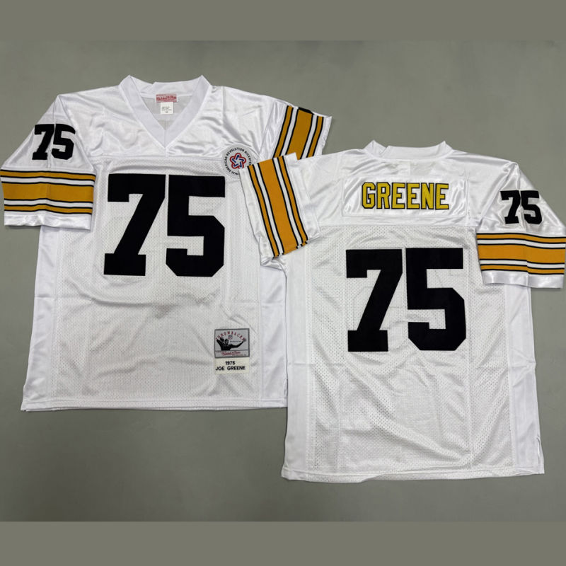 GREENE #75 Men's Pittsburgh Steelers Retro NFL Jersey