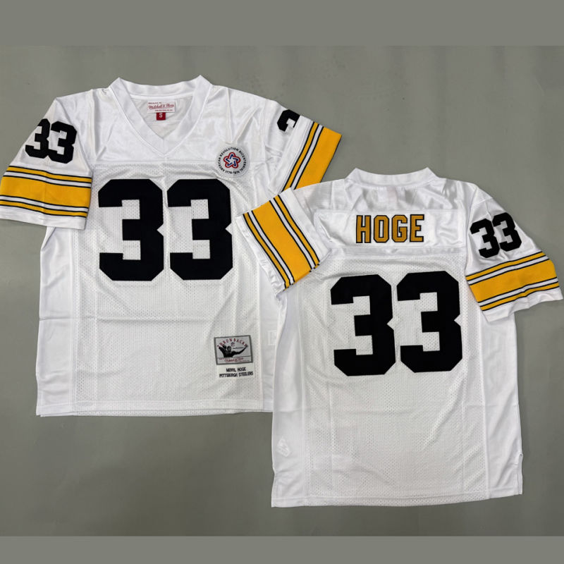 HOGE #43 Men's Pittsburgh Steelers Retro NFL Jersey