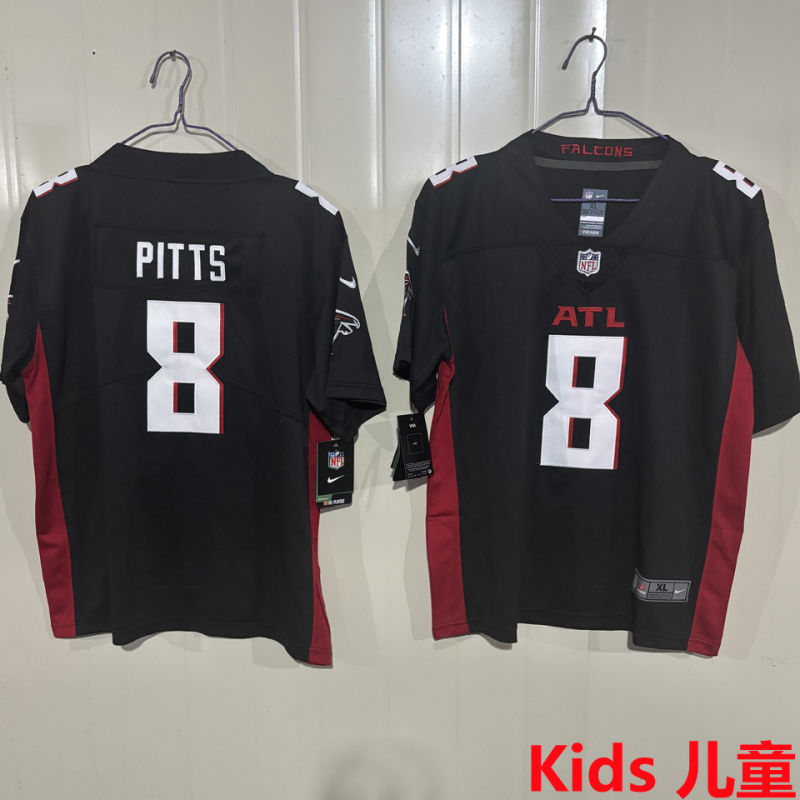 PITTS #8 Atlanta Falcons Kids NFL Jersey