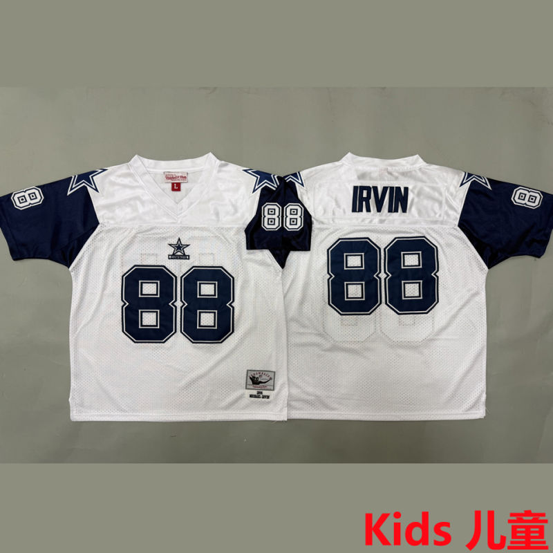 IRVIN #88 Dallas Cowboys Retro Kids NFL Jersey