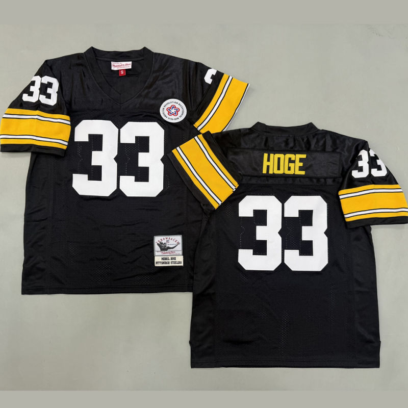 HOGE #43 Men's Pittsburgh Steelers Retro NFL Jersey