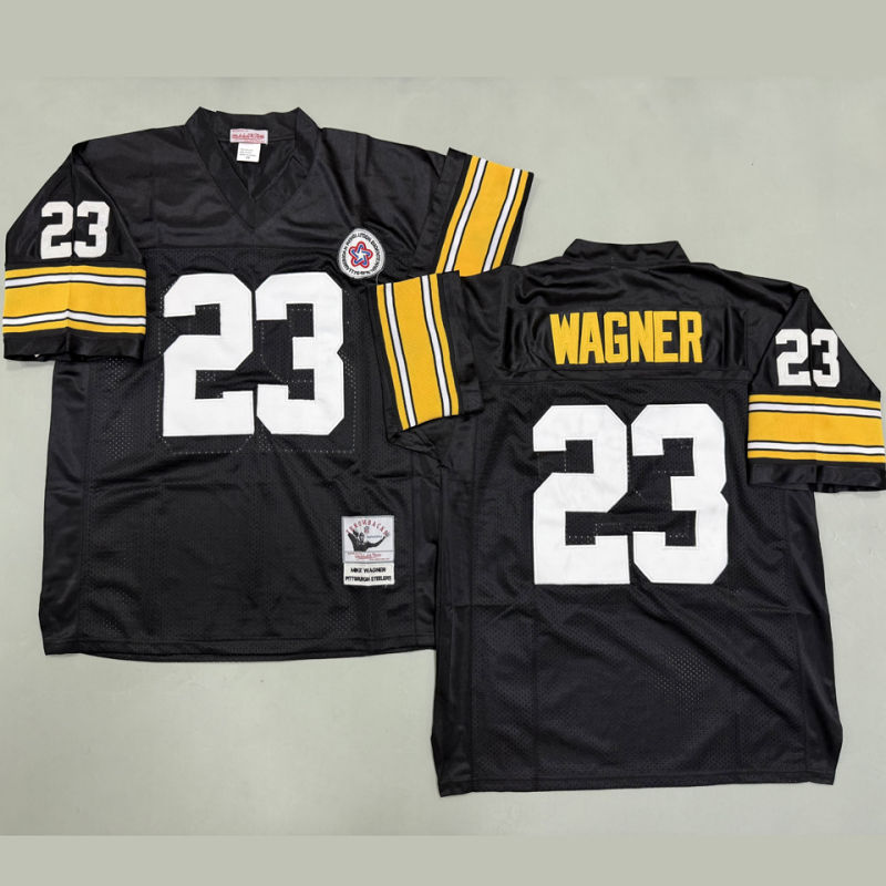 WAGNER #23 Men's Pittsburgh Steelers Retro NFL Jersey