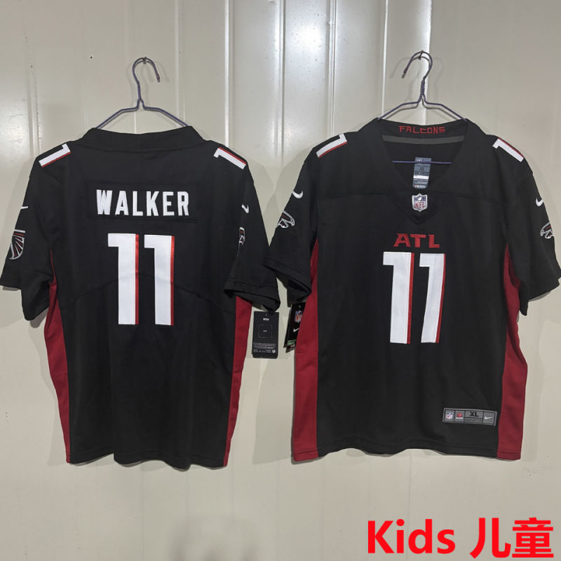 WALKER #11 Atlanta Falcons Kids NFL Jersey