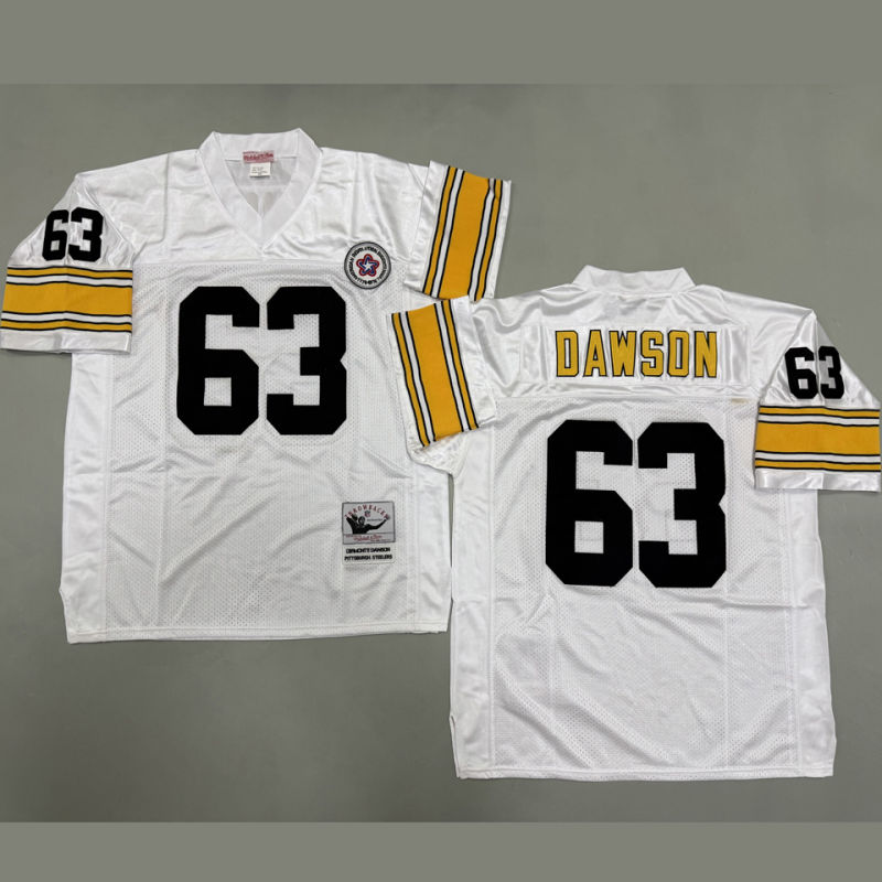 DAWSON #63 Men's Pittsburgh Steelers Retro NFL Jersey