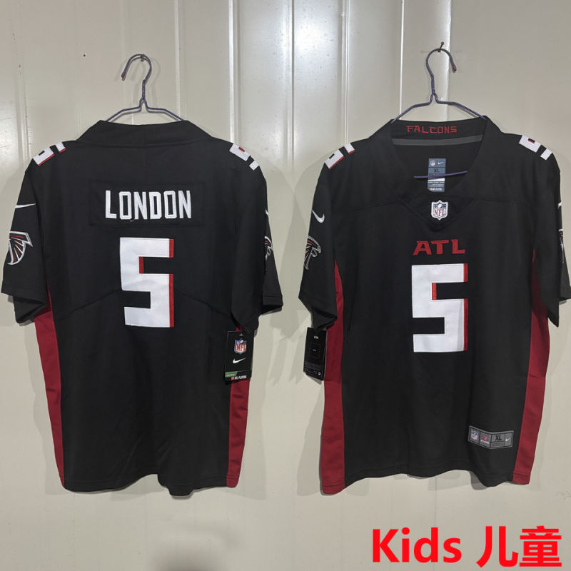 LONDON #5 Atlanta Falcons Kids NFL Jersey