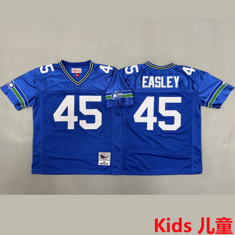 EASLEY #45 Seattle Seahawks Retro Kids NFL Jersey