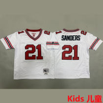 SANDERS #21 Atlanta Falcons Retro Kids NFL Jersey 猎鹰