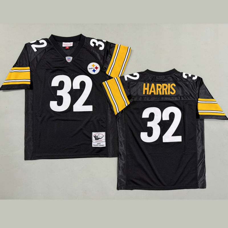 HARRIS #32 Men's Pittsburgh Steelers Retro NFL Jersey