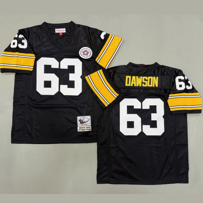 DAWSON #63 Men's Pittsburgh Steelers Retro NFL Jersey