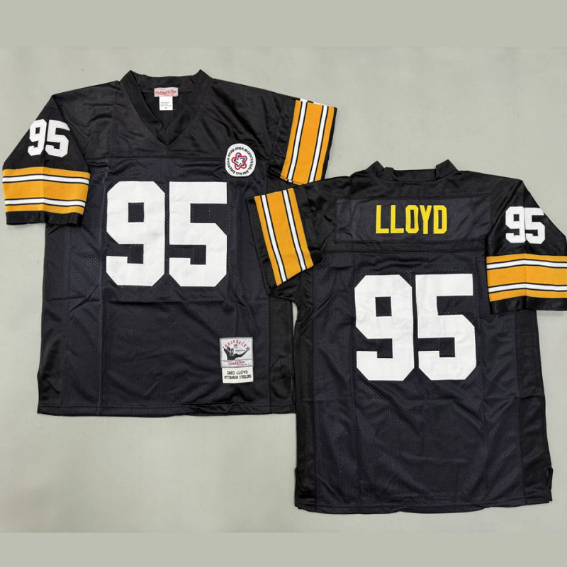 LLOYD #95 Men's Pittsburgh Steelers Retro NFL Jersey