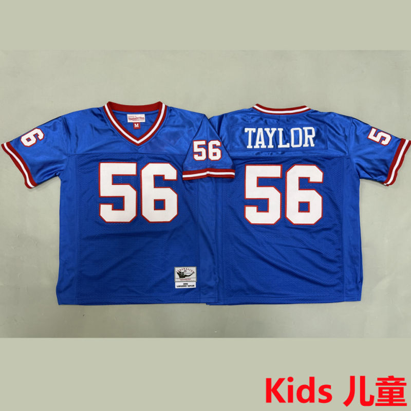 TAYLOR #56 New York Giants Retro Kids NFL Jersey
