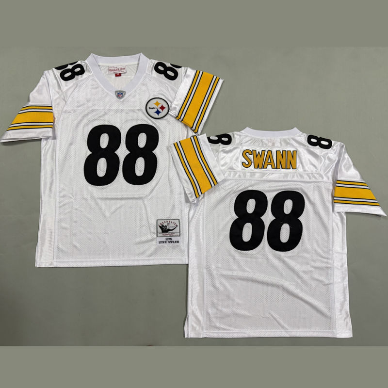 SWANN #88 Men's Pittsburgh Steelers Retro NFL Jersey