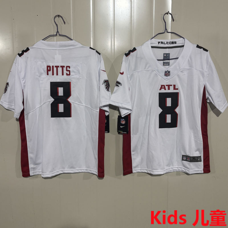 PITTS #8 Atlanta Falcons Kids NFL Jersey