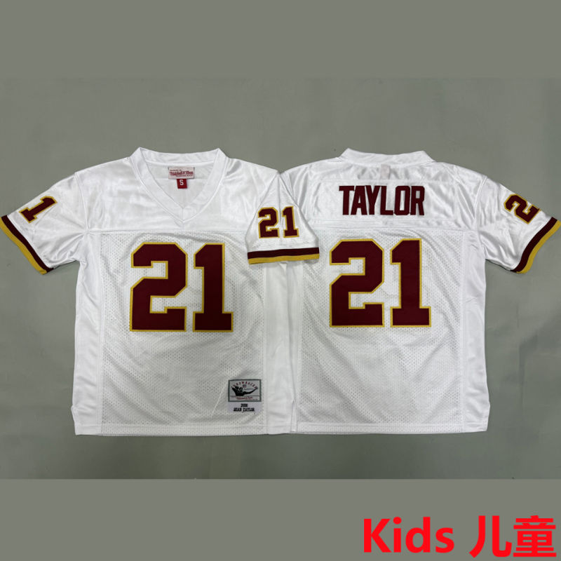 TAYLOR #21 Washington Commanders Retro Kids NFL Jersey