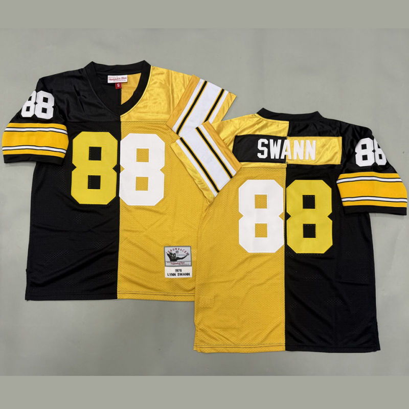 SWANN #88 Men's Pittsburgh Steelers Retro NFL Jersey