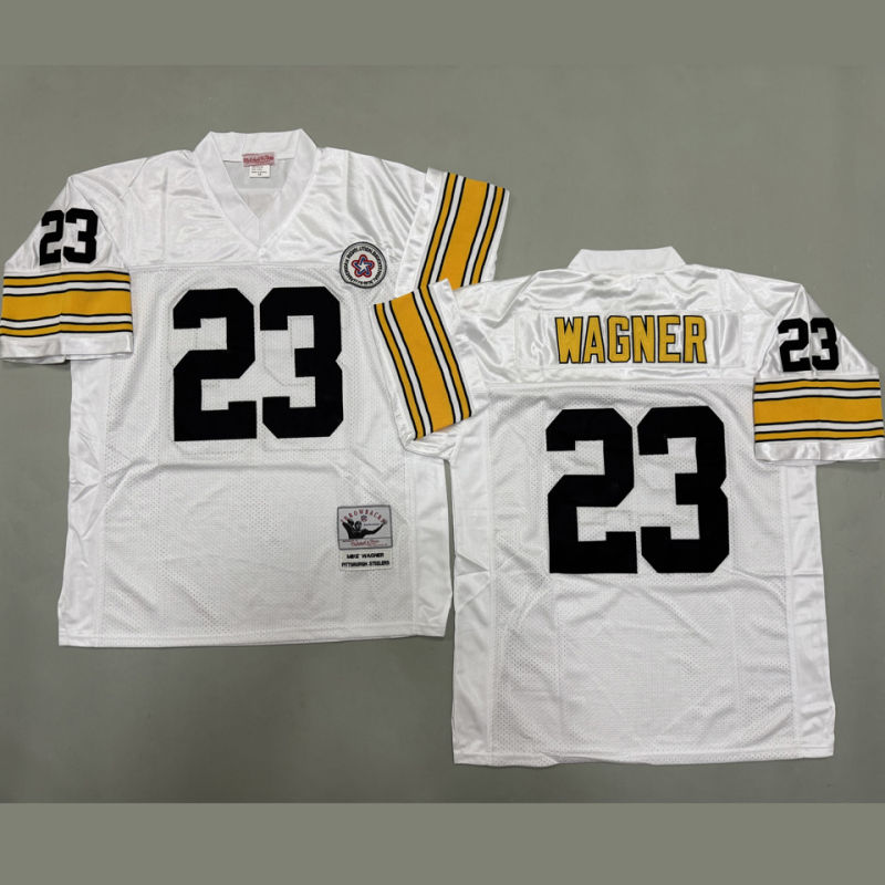 WAGNER #23 Men's Pittsburgh Steelers Retro NFL Jersey