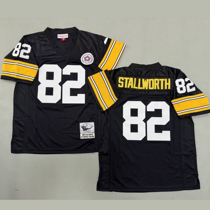 STALLWORTH #82 Men's Pittsburgh Steelers Retro NFL Jersey
