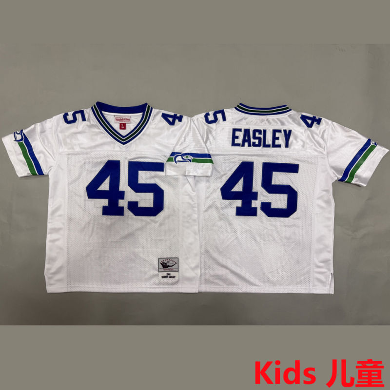 EASLEY #45 Seattle Seahawks Retro Kids NFL Jersey