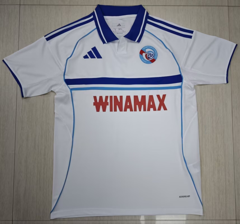 Strasbourg Visitante Versión Aficionado 2025/26 (Blanca)